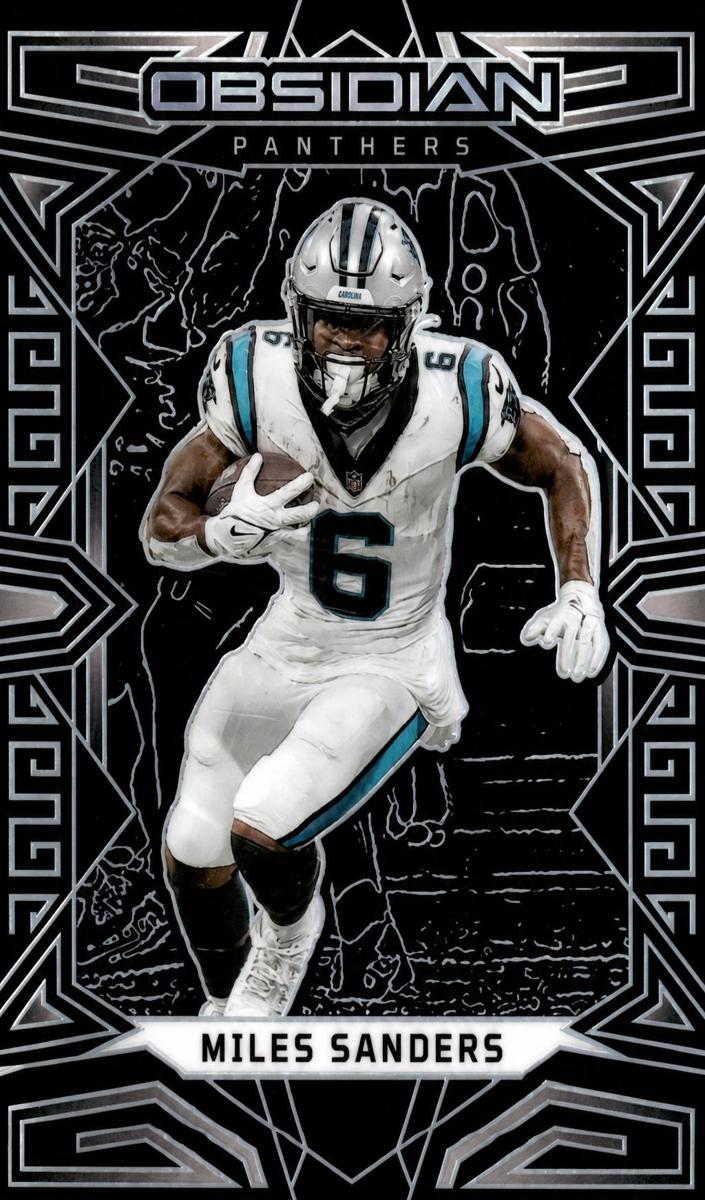 2023 Panini Obsidian Football Miles Sanders #15