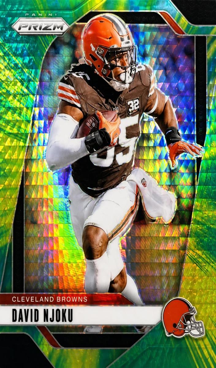 2024 Panini Prizm Football Hyper David Njoku #68