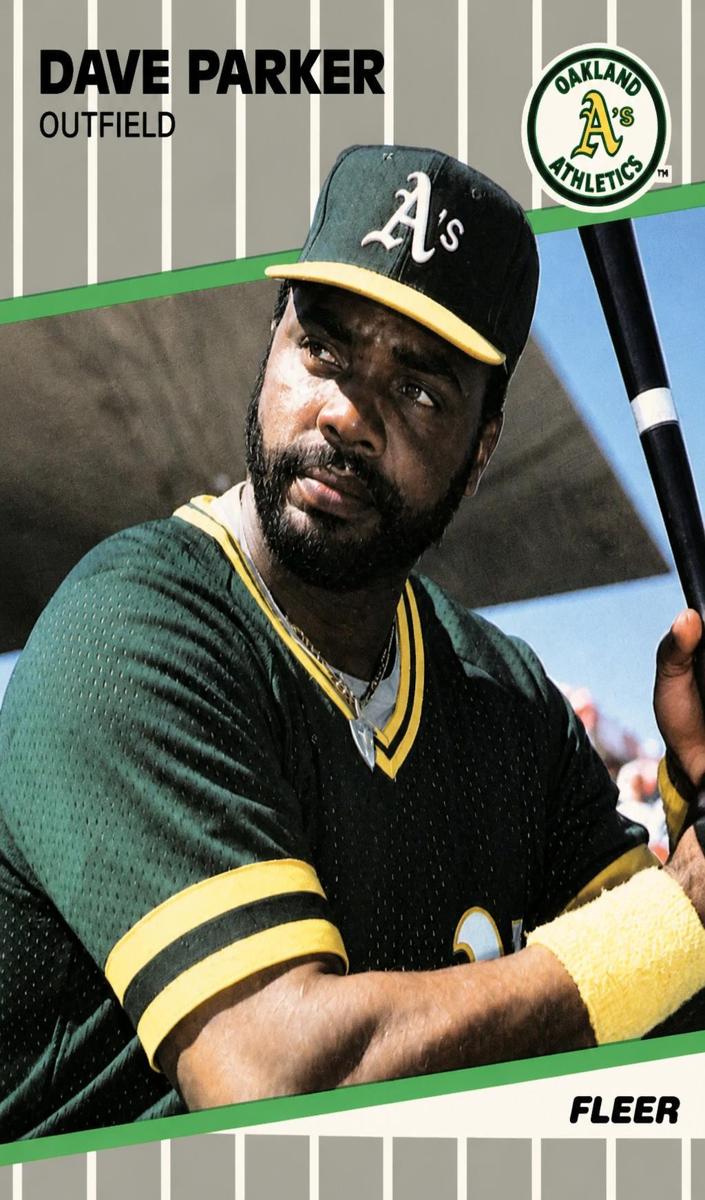 1989 Fleer Baseball Dave Parker #19 PSA 10