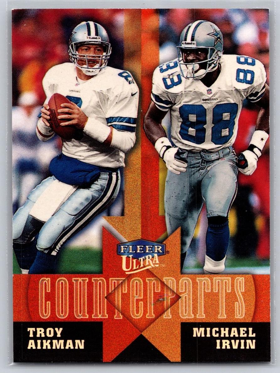1999 Fleer Ultra Football Troy Aikman #1