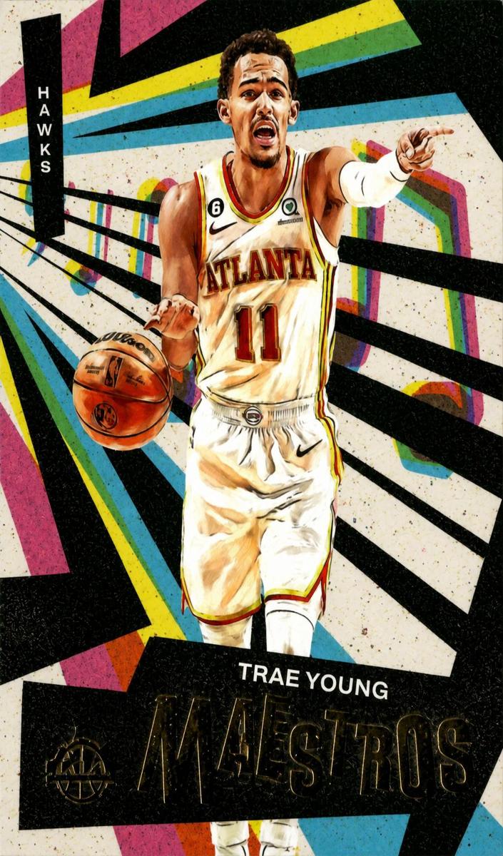 2022 Panini Court Kings Basketball Trae Young #30