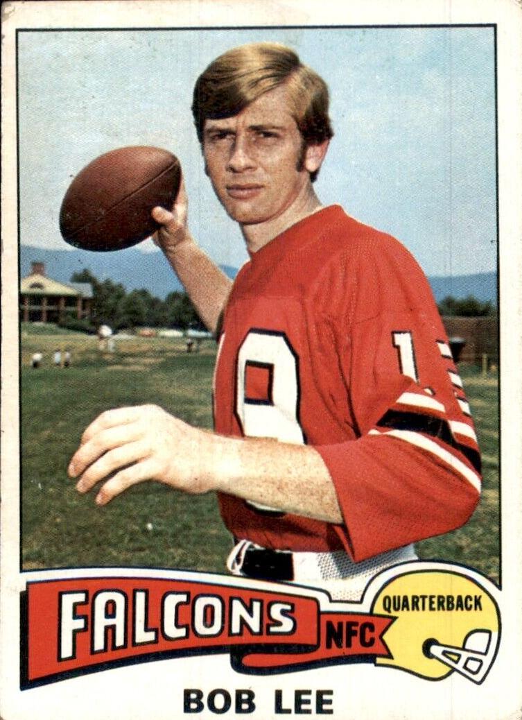 1975 Topps Football Bob Lee #189