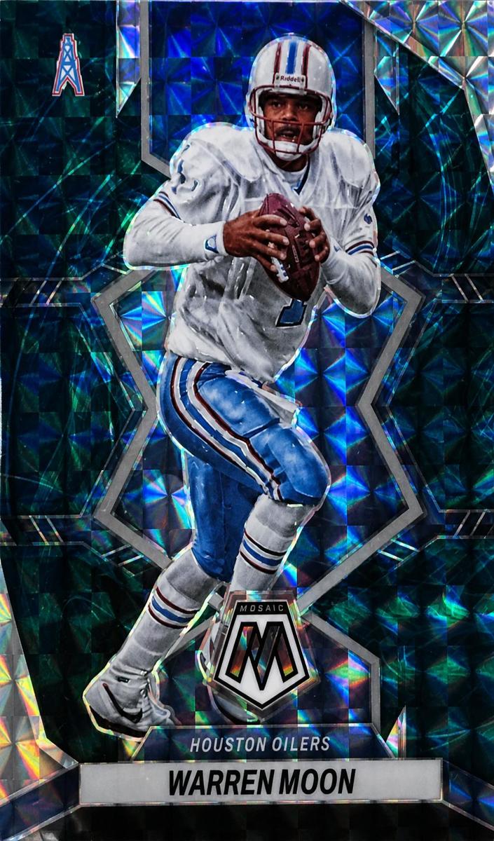 2022 Panini Mosaic Football Genesis Warren Moon #81
