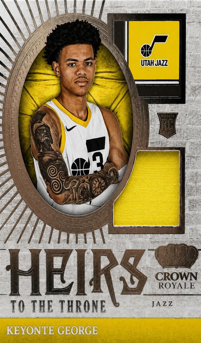 2023 Panini Crown Royale Basketball Keyonte George #HT-KEY PSA 8.5