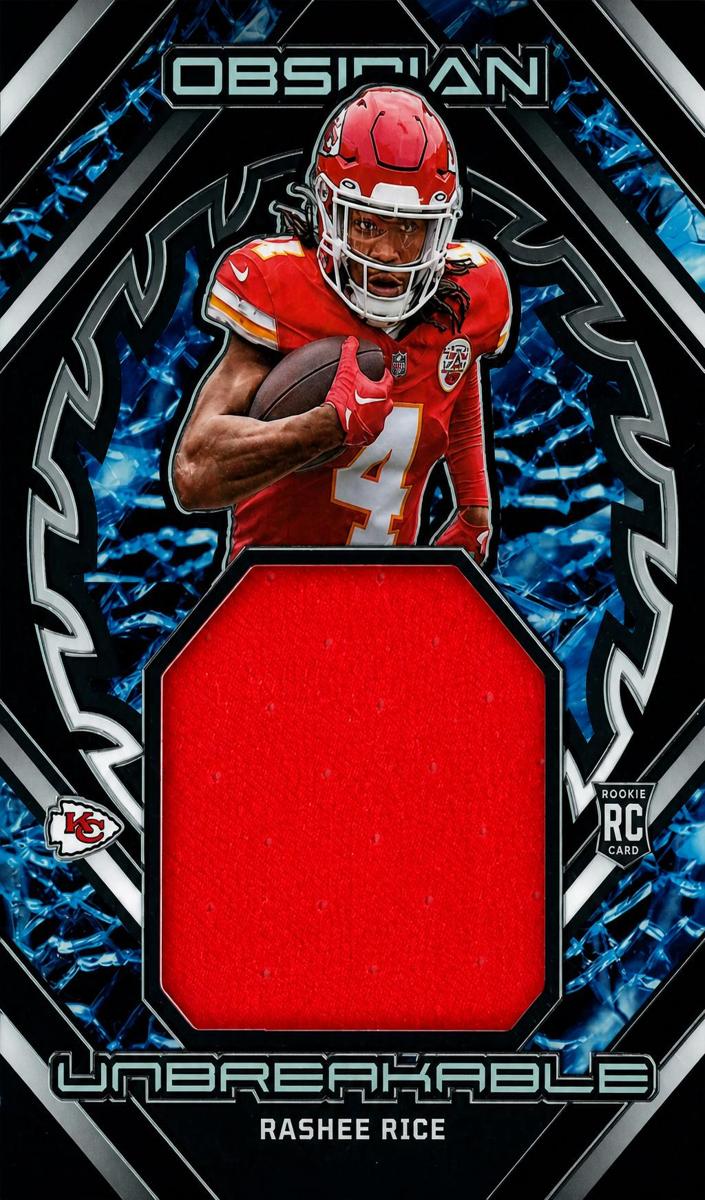 2023 Panini Obsidian Football Rashee Rice #UM-RRI PSA 9
