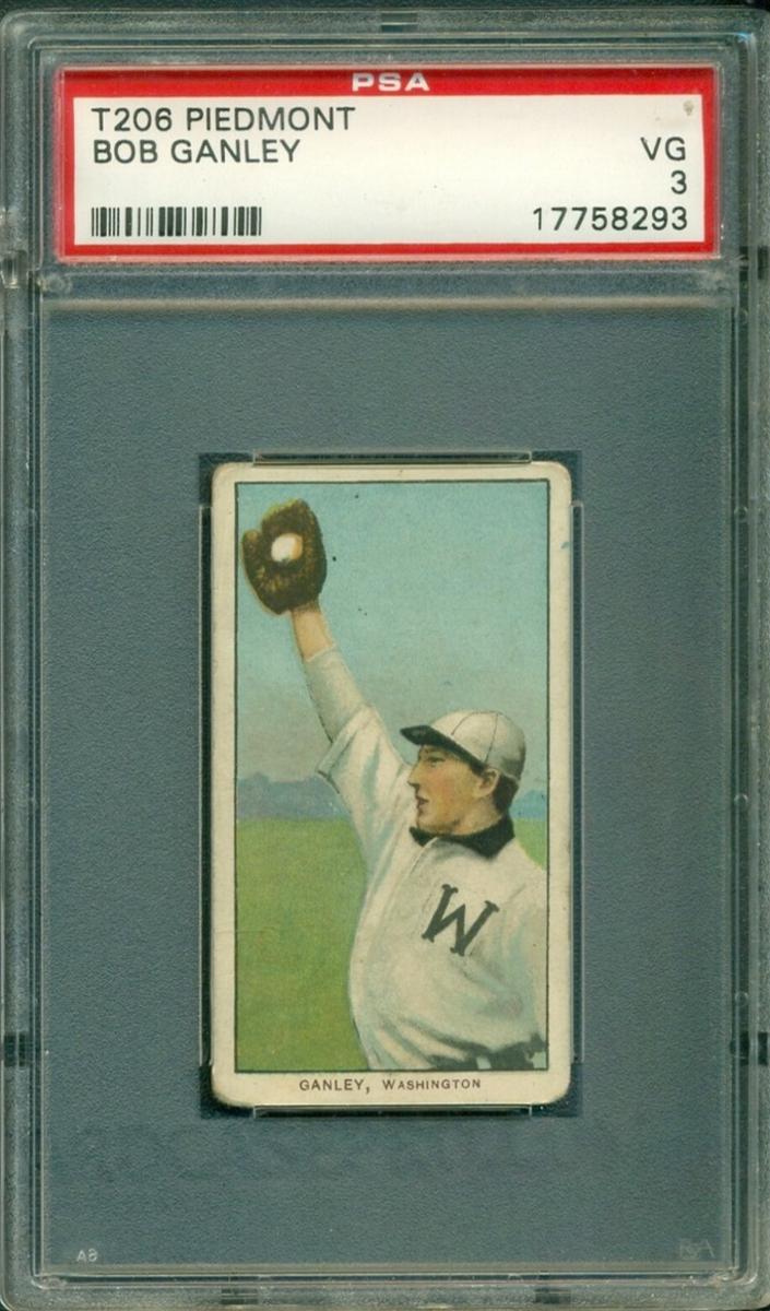1909-11 T206 Baseball Bob Ganley #NNO