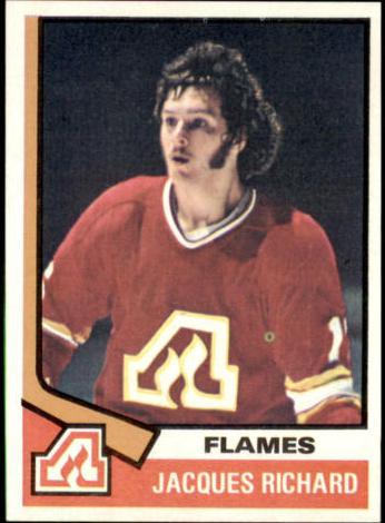 1974 Topps Hockey Jacques Richard #139 PSA 9