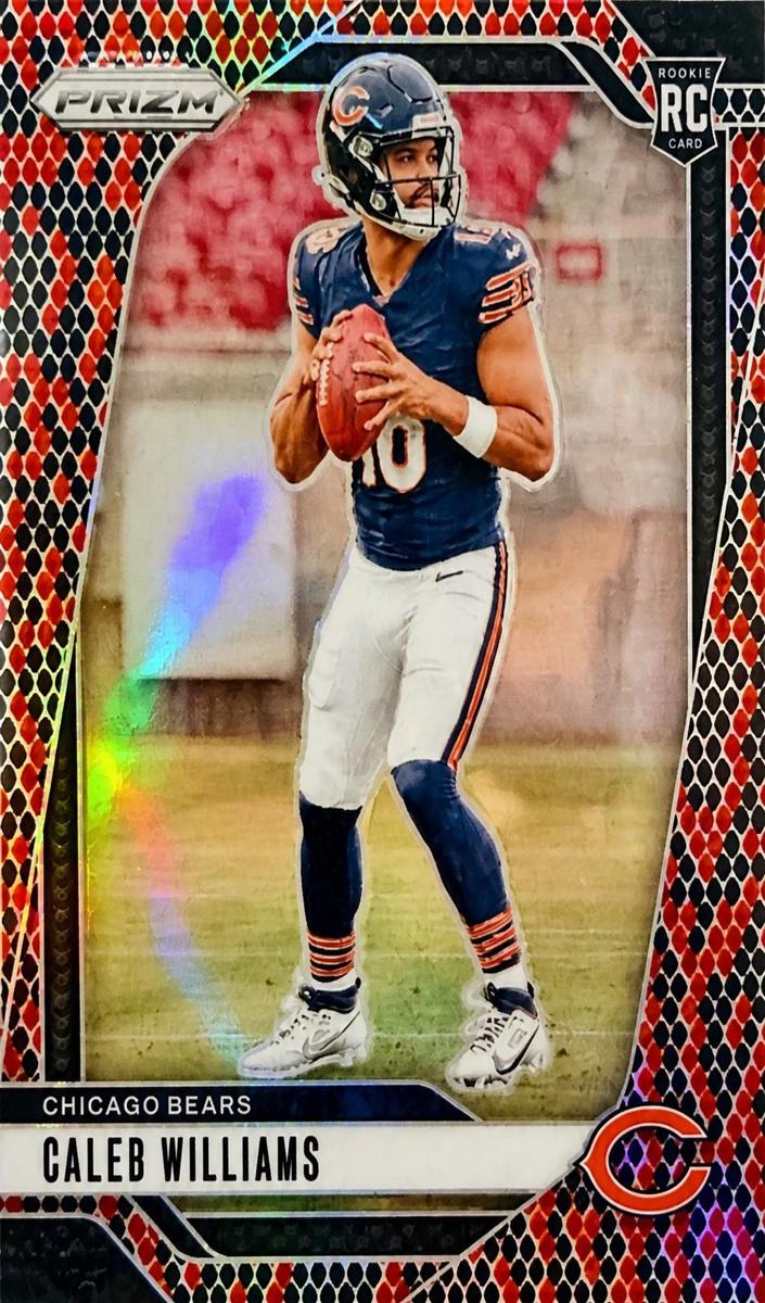 2024 Panini Prizm Football Snakeskin Caleb Williams #301