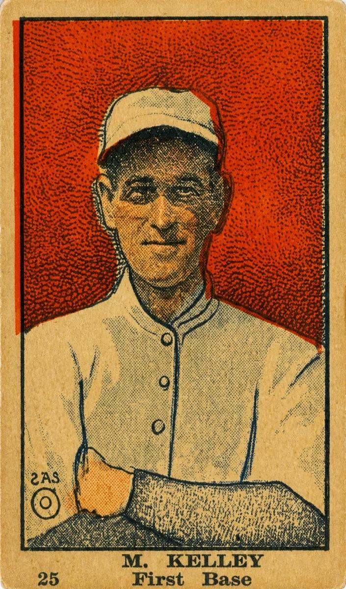 1921 W516-2-1 Baseball M. Kelley #25