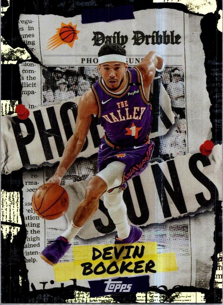 2025 Topps Basketball Devin Booker #DD-16 PSA 9