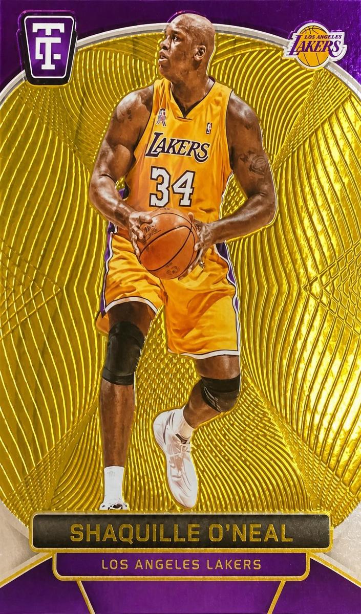 2024 Panini Totally Certified Basketball Mirror Gold Shaquille O'Neal #181