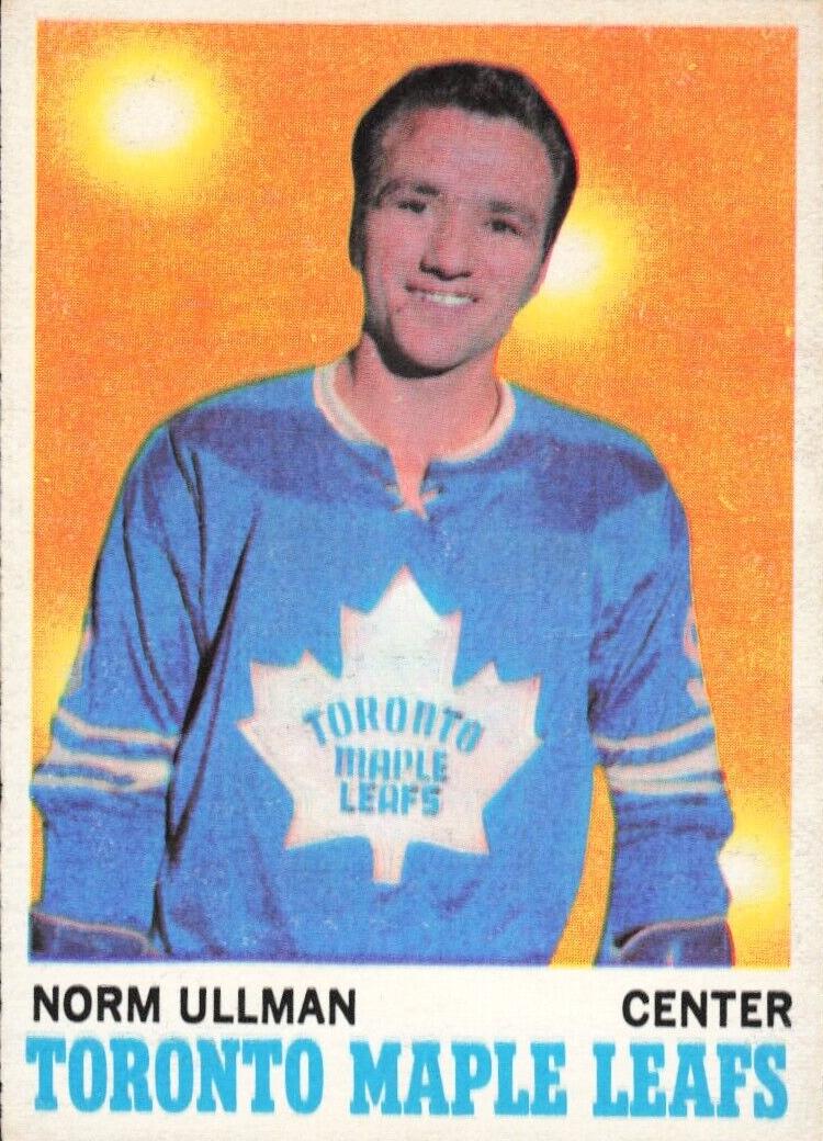 1970 O-Pee-Chee Hockey Norm Ullman #110