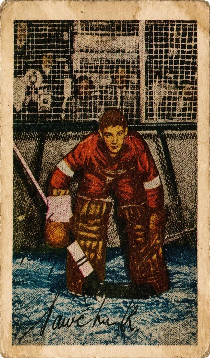 1952 Parkhurst Hockey Terry Sawchuk #86