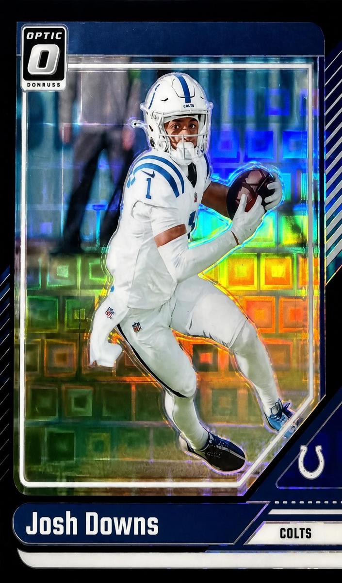 2024 Donruss Optic Football Black Pandora Josh Downs #84
