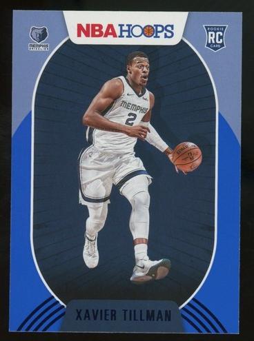 2020 Panini Hoops Basketball Blue Xavier Tillman #221