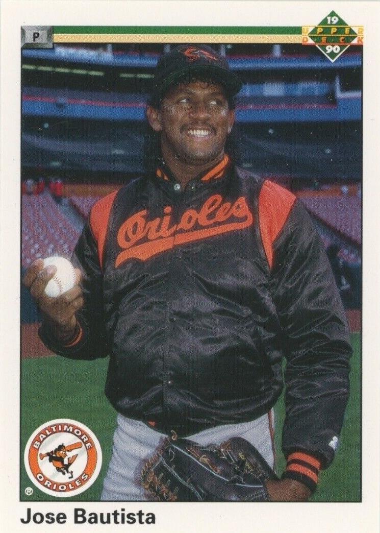 1990 Upper Deck Baseball Jose Bautista #8