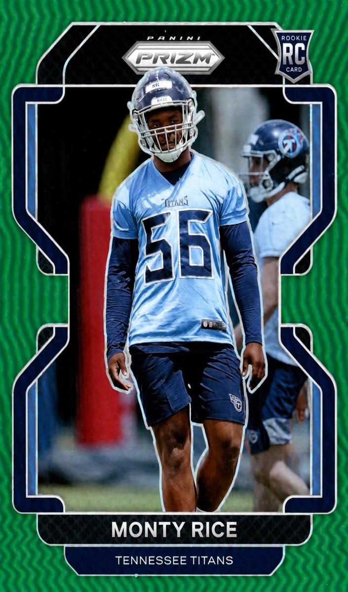 2021 Panini Prizm Football Monty Rice #420