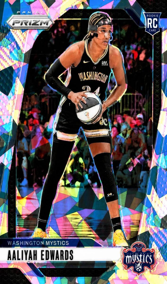 2024 Panini Prizm WNBA Basketball Ice Aaliyah Edwards #70
