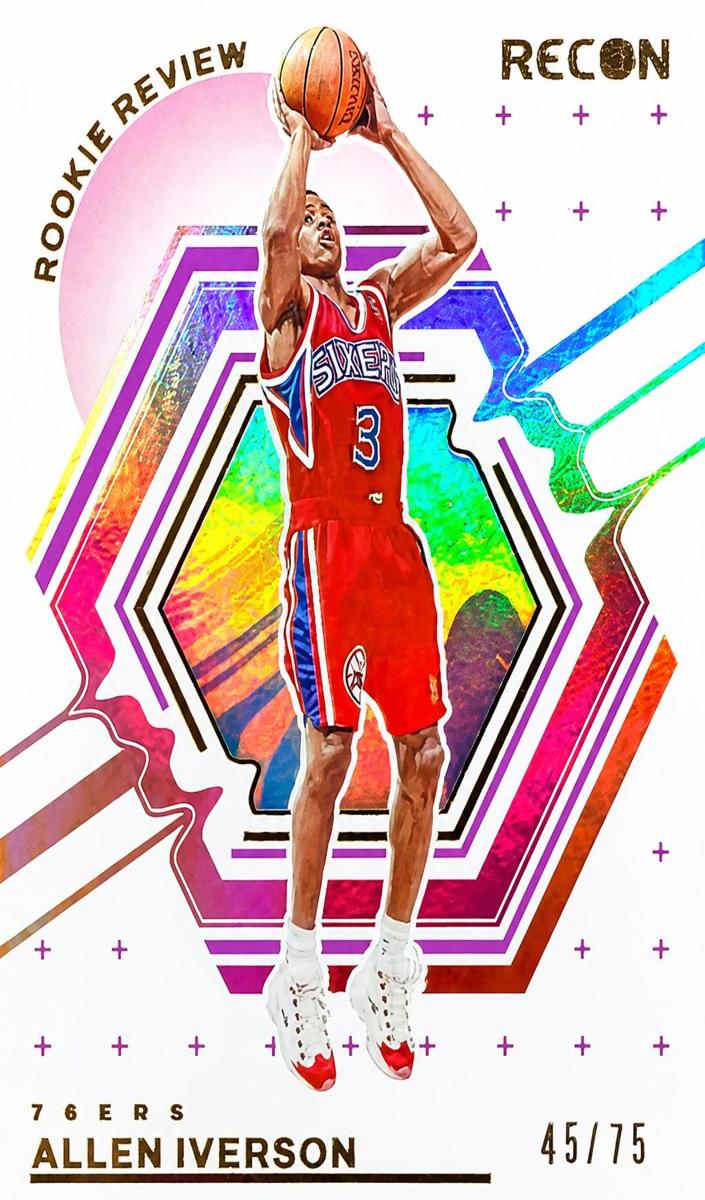 2023 Panini Recon Basketball Purple Allen Iverson #14