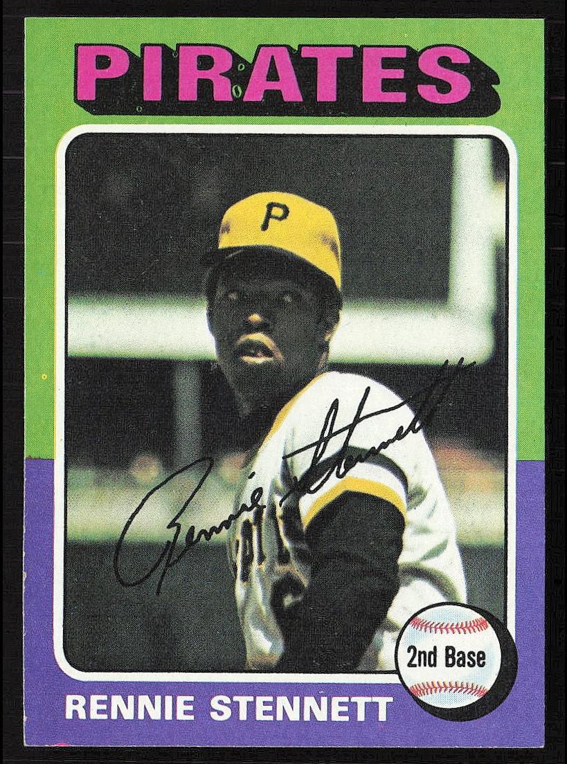 1975 Topps Baseball Rennie Stennett #336