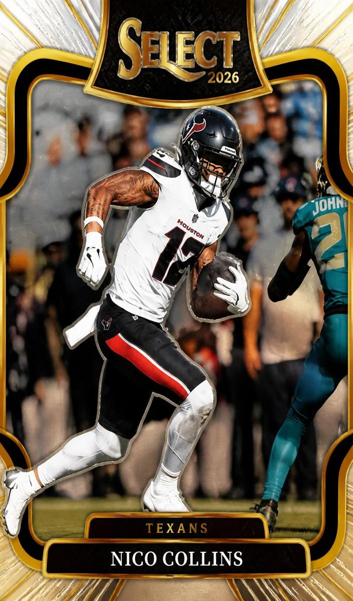 2025 Panini Select Football Silver Nico Collins #434