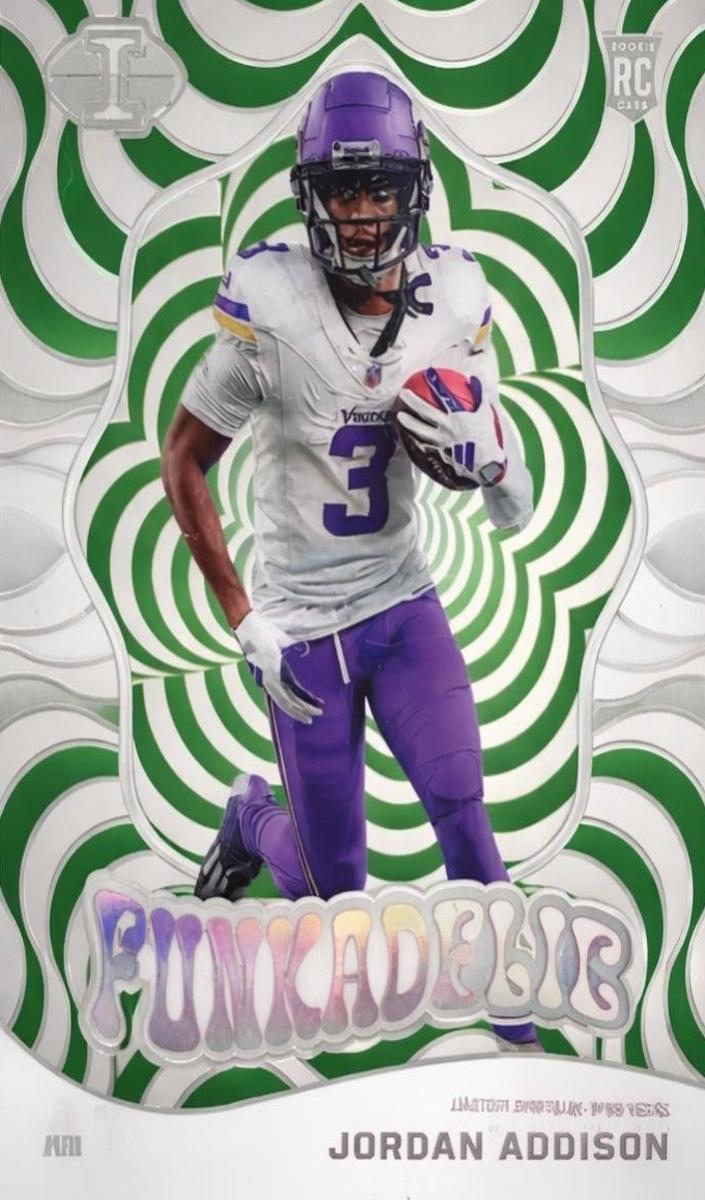 2023 Panini Illusions Football Emerald Jordan Addison #17