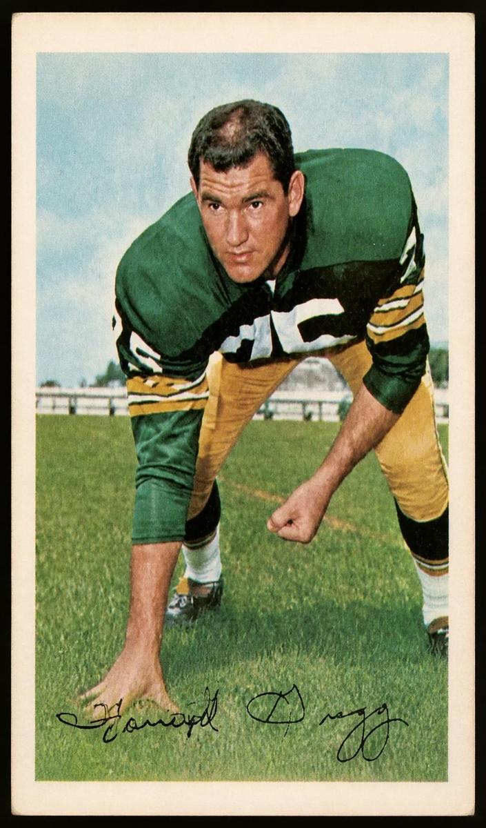 1964 Wheaties Stamps Football Forrest Gregg #NNO PSA 8