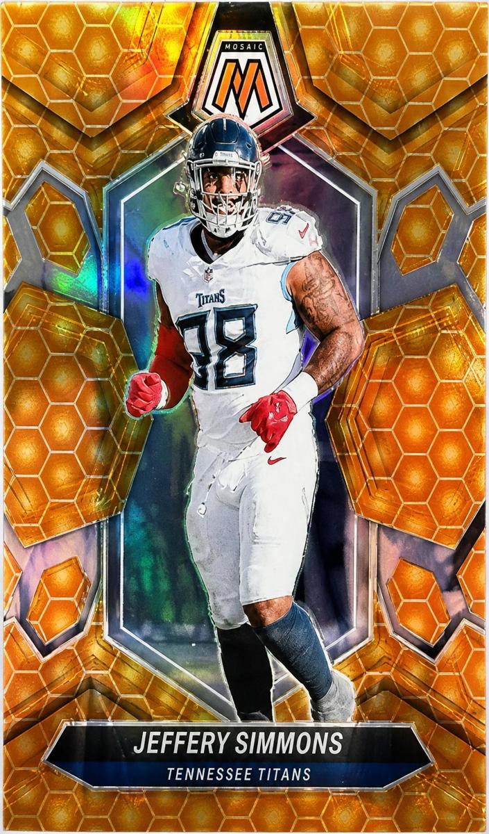 2024 Panini Mosaic Football Honeycomb Jeffery Simmons #215