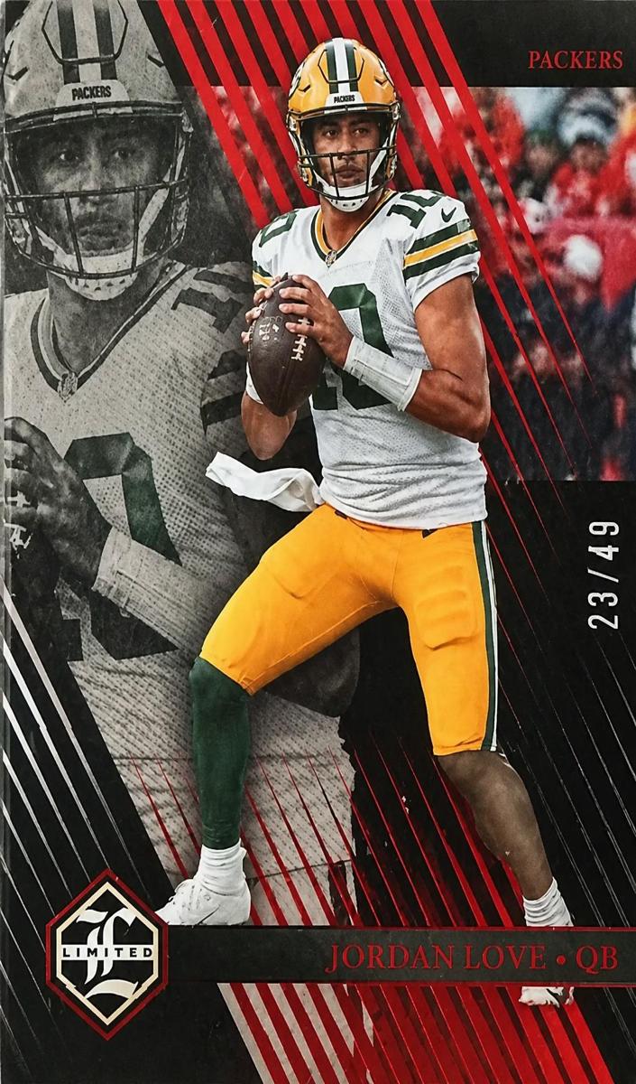 2023 Panini Limited Football Ruby Spotlight Jordan Love #39