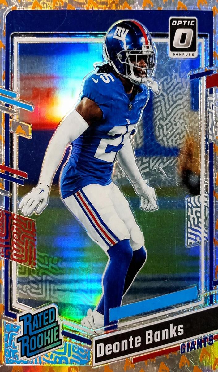 2023 Donruss Optic Football Fire Deonte Banks #278