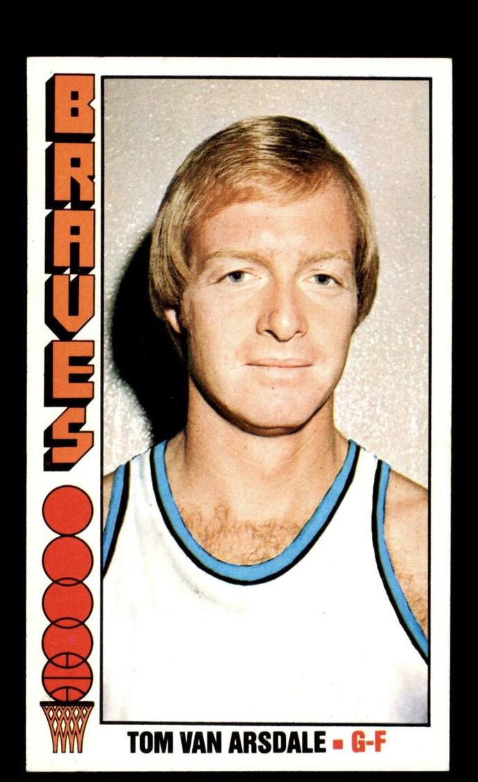 1976 Topps Basketball Tom Van Arsdale #99