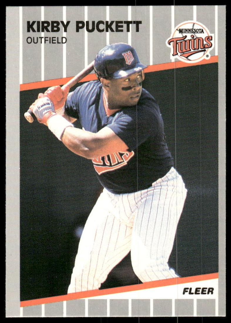 1989 Fleer Baseball Kirby Puckett #124 PSA 6.5