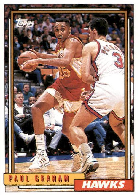 1992 Topps Basketball Paul Graham #173 PSA 9