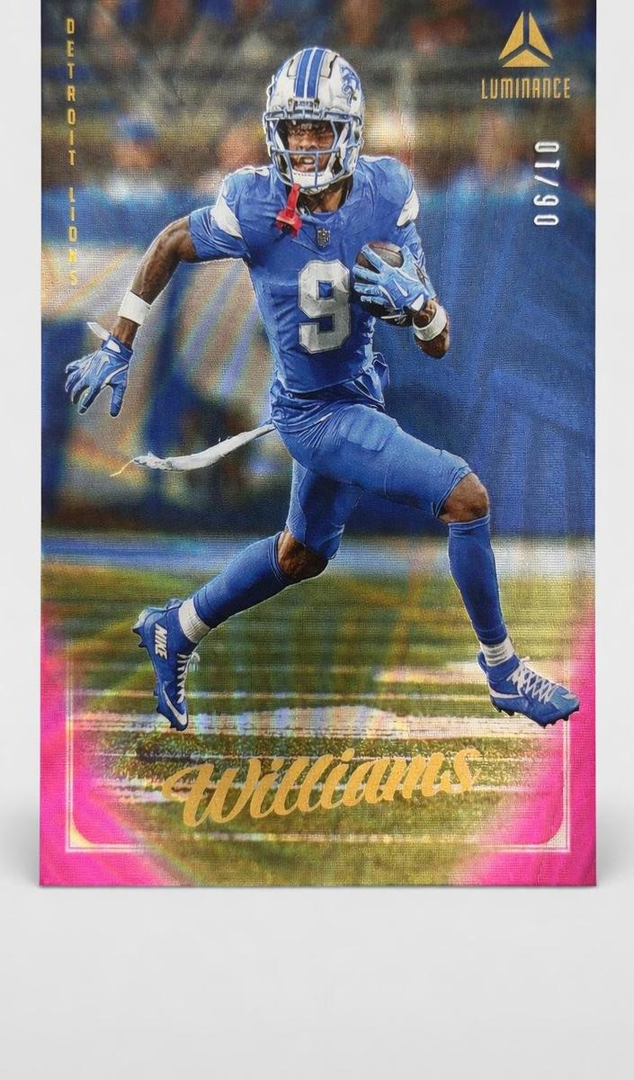 2025 Panini Luminance Football Vivid Jameson Williams #32