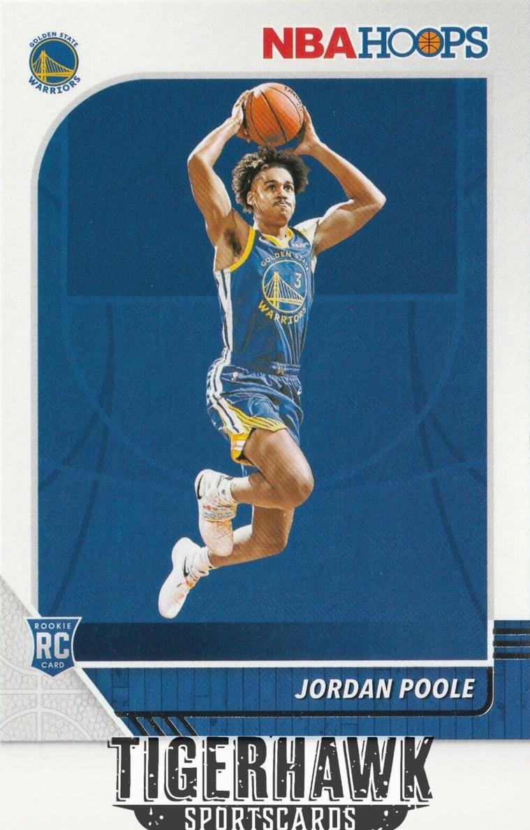 2019 Panini Hoops Basketball Jordan Poole #223 PSA 9