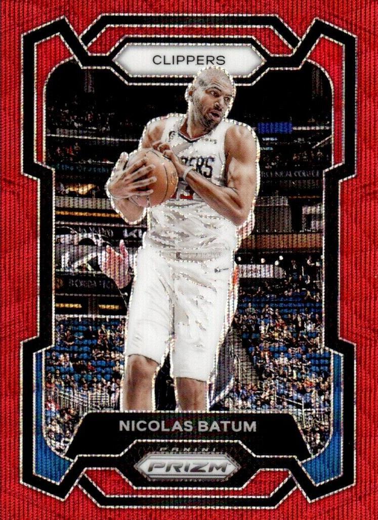 2023 Panini Prizm Basketball Ruby Wave Nicolas Batum #262