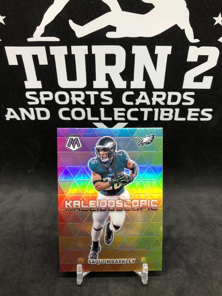 2024 Panini Mosaic Football Saquon Barkley #2 SGC 9