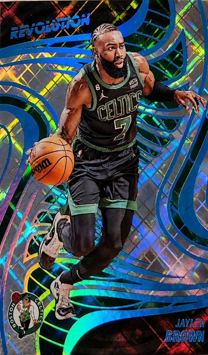 2022 Panini Revolution Basketball Cosmic Jaylen Brown #27
