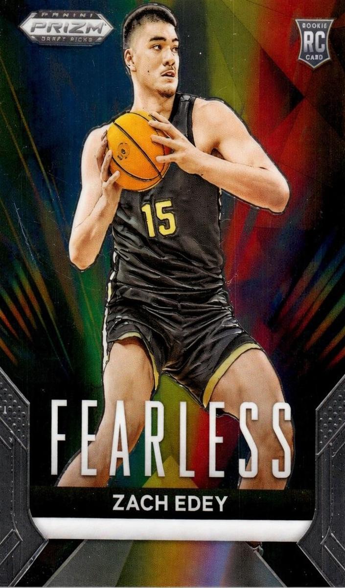 2024 Panini Prizm Draft Picks Basketball Zach Edey #6