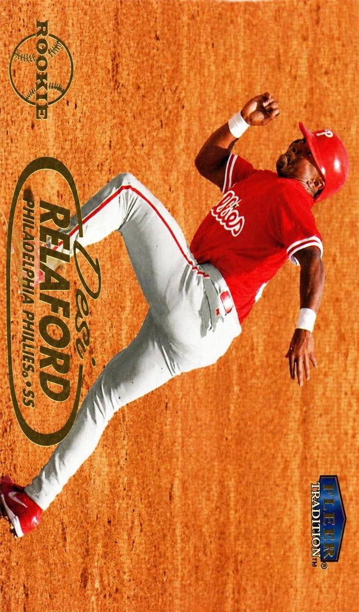 1998 Fleer Tradition Baseball Desi Relaford #547