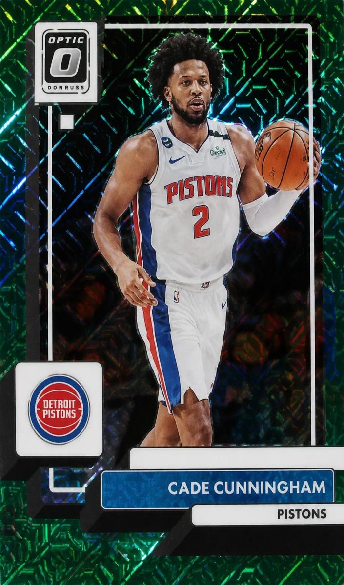 2022 Donruss Optic Basketball Choice Dragon Cade Cunningham #92 PSA 9