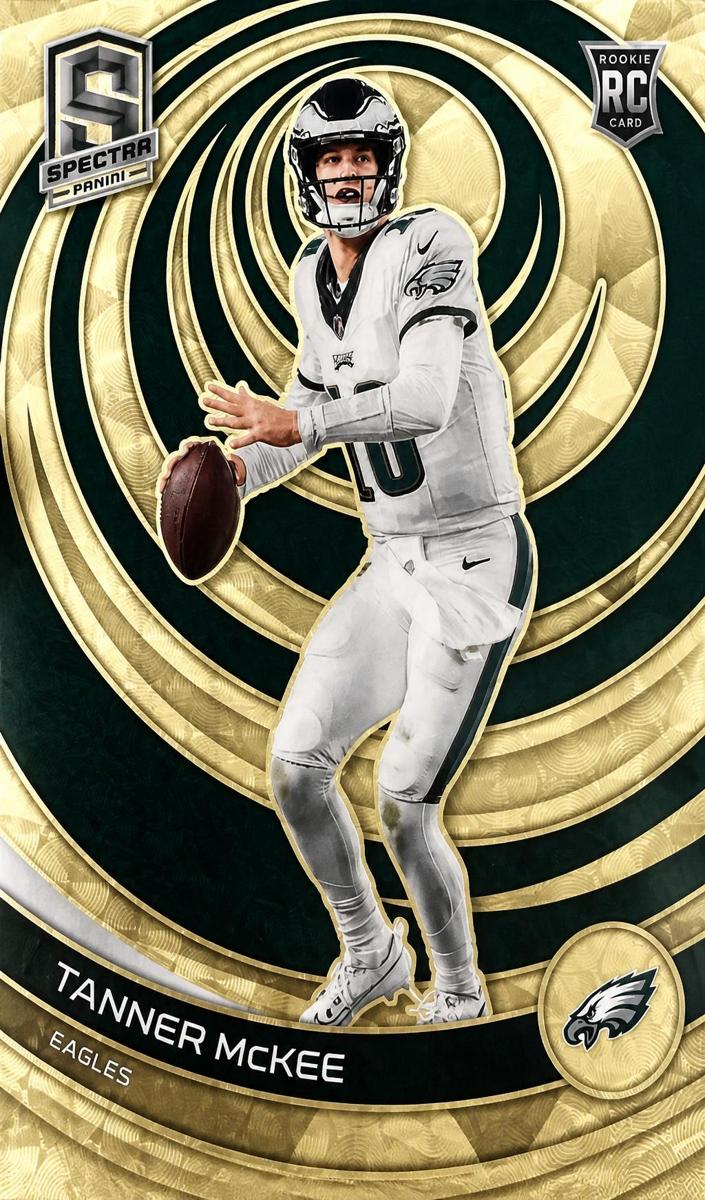 2023 Panini Spectra Football Gold Tanner McKee #192
