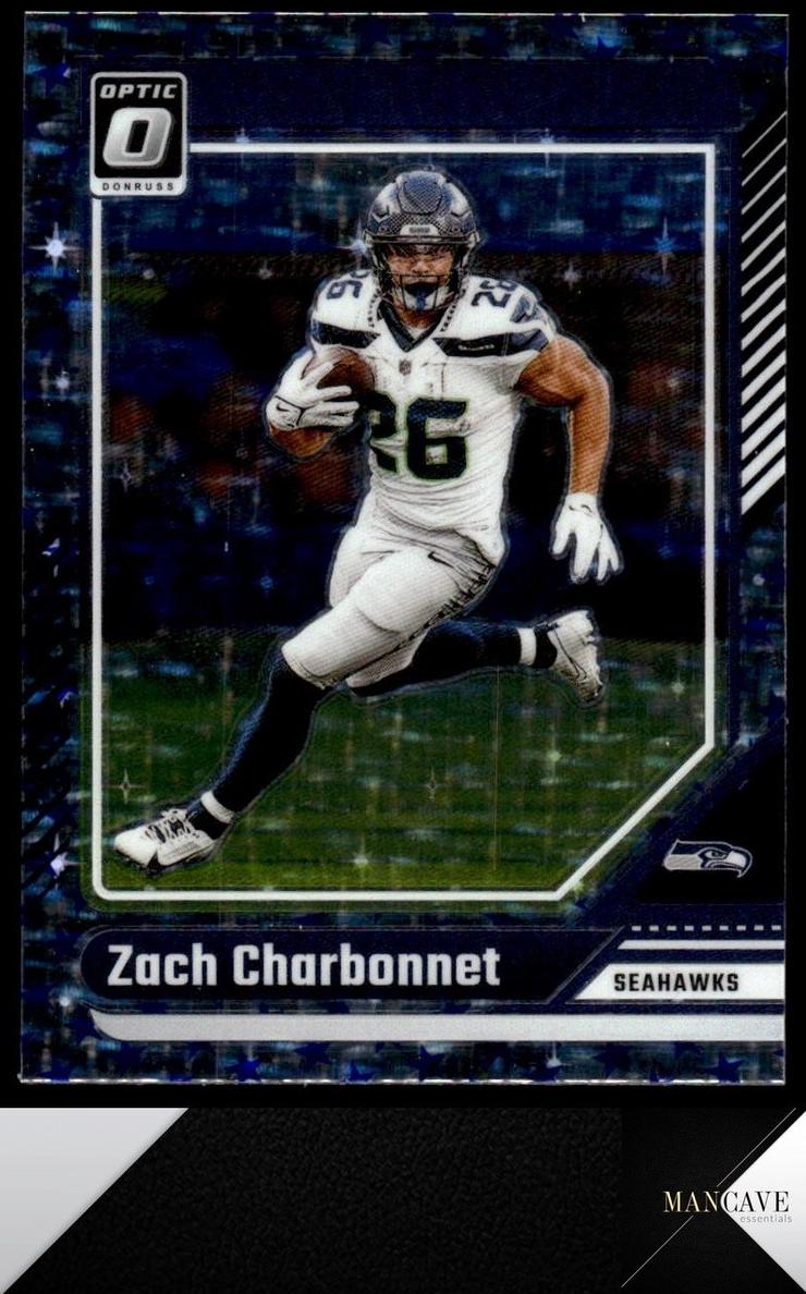 2024 Donruss Optic Football Stars Zach Charbonnet #179