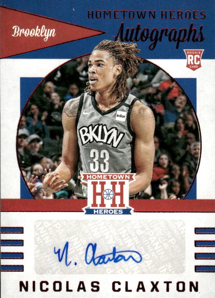 2019 Panini Chronicles Basketball Red Nicolas Claxton #HH-NCL