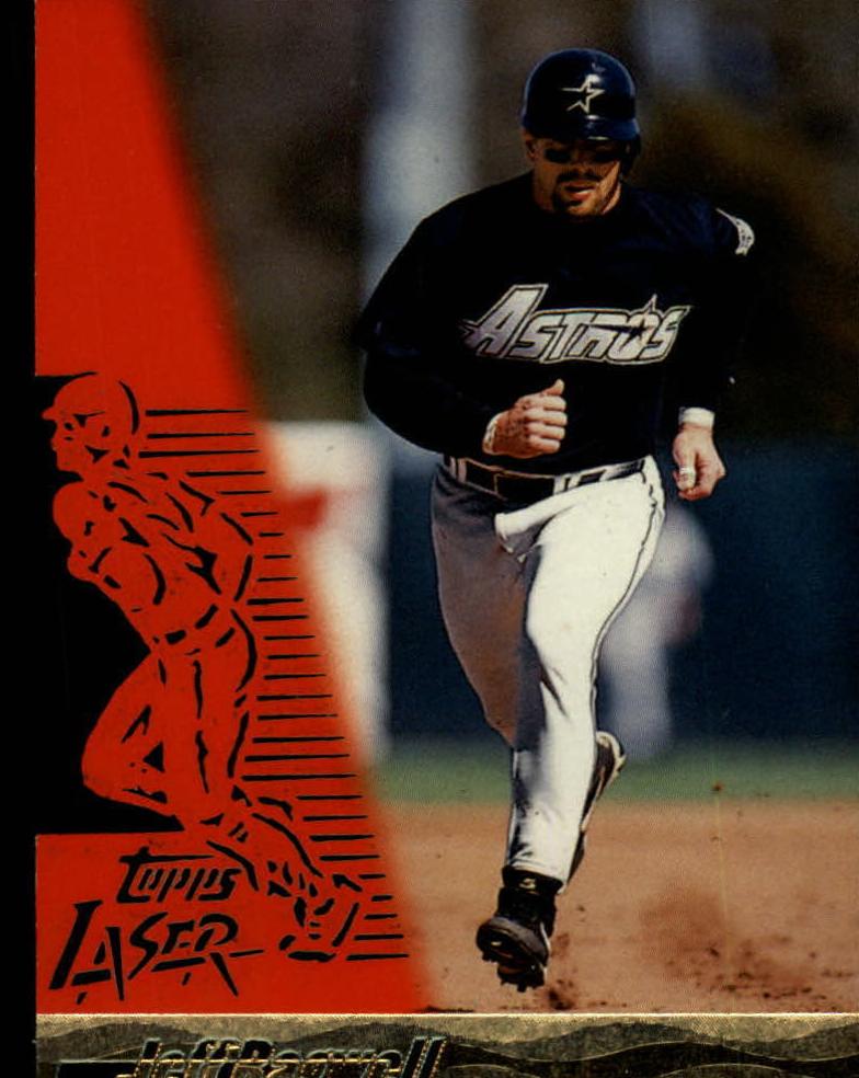 1996 Topps Laser Baseball Jeff Bagwell #34