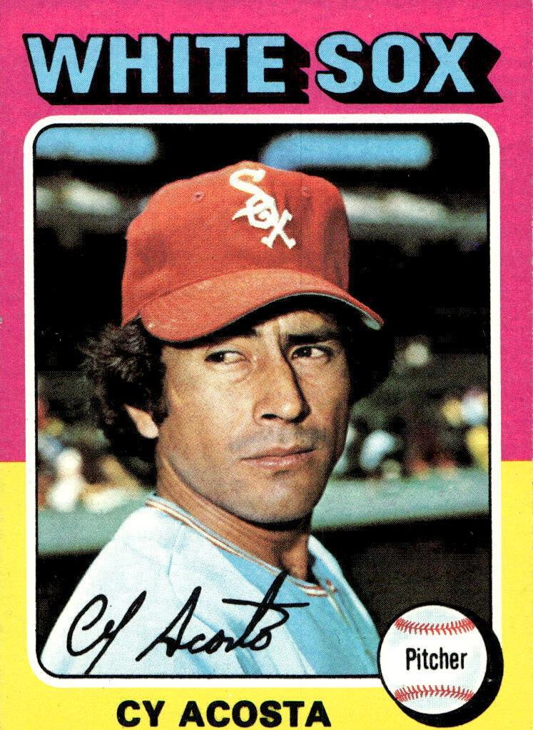 1975 Topps Baseball Cy Acosta #634