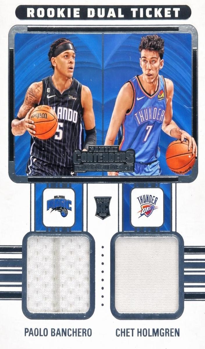 2022 Panini Contenders Basketball Chet Holmgren #RT2-CHB