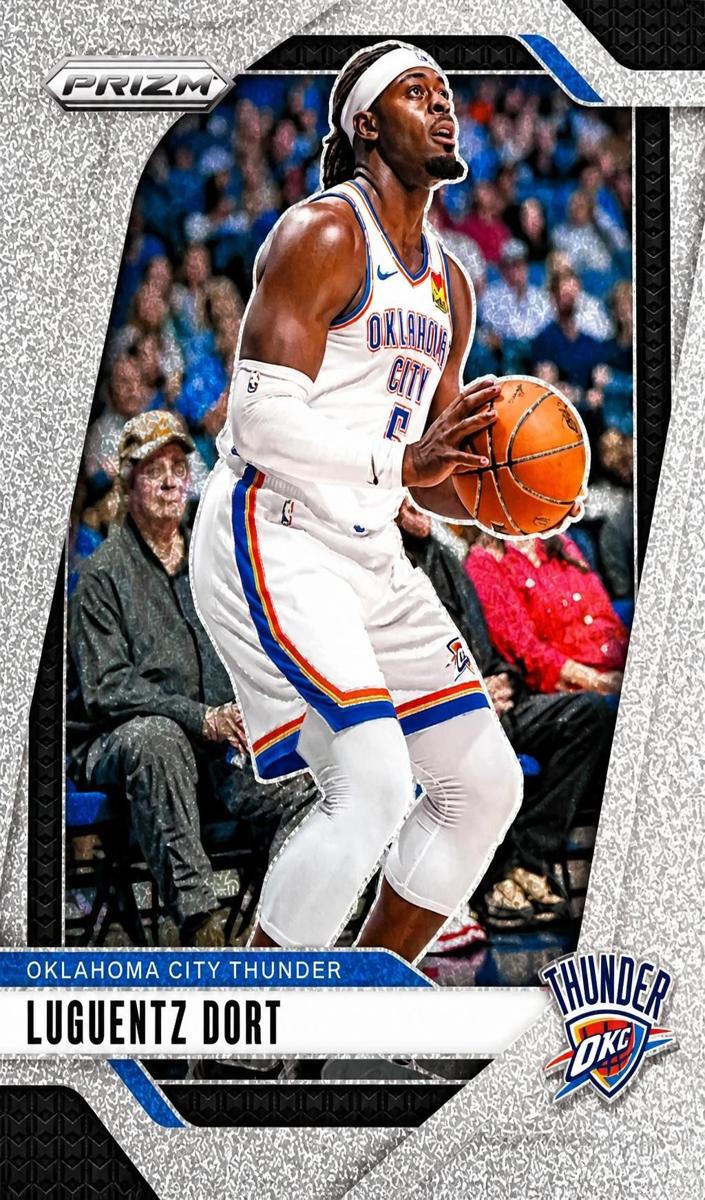2024 Panini Prizm Basketball Glitter Luguentz Dort #119