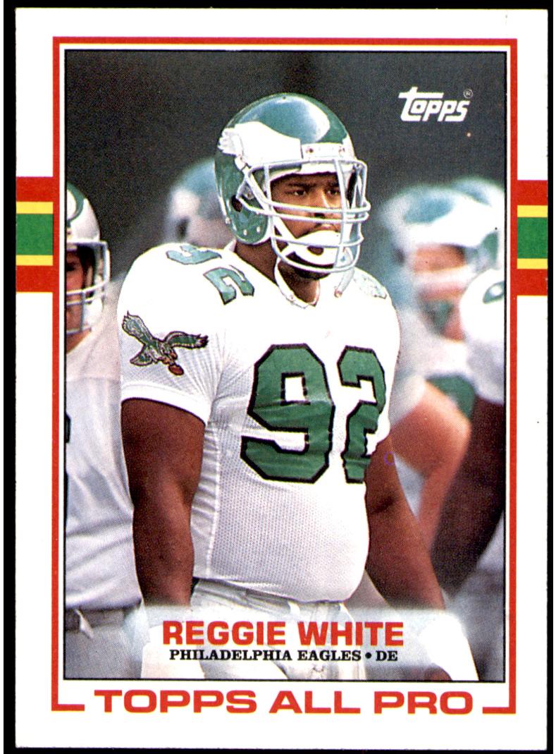 1989 Topps Football Reggie White #108 PSA 9