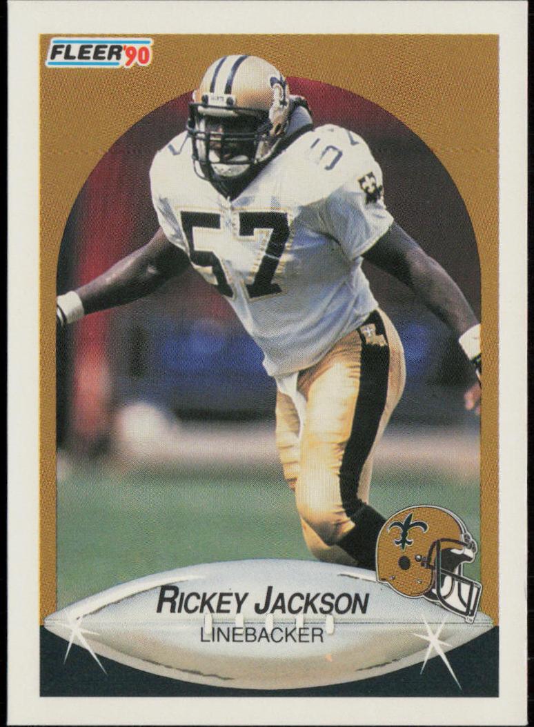 1990 Fleer Football Base Rickey Jackson #190 PSA 10